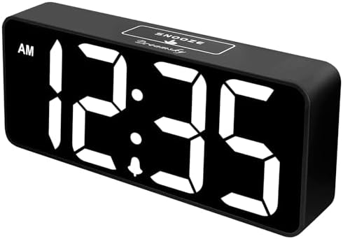 DreamSky Large Digital Alarm Clock Big Number by DreamSky