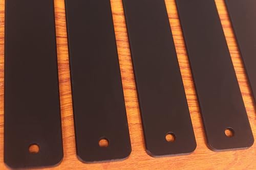 6 Pack - L 5" x H 2" x W1.5, 5mm Thick Black L Shelf Bracket, Iron Shelf - Image 2