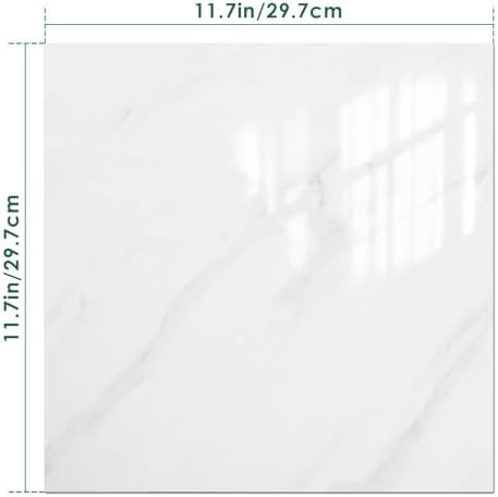 VallisCo Peel and Stick Backsplash Tiles 20 Sheets 12''x12'' PVC Self Adhesive - Image 2