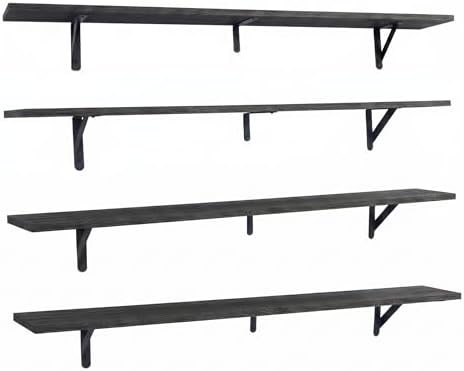 Long Wall Shelf, Large Floating Shelves by Unknown