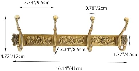 Coat Rack Wall Mount, Vintage Wall Hooks Coat Hooks Antique Towel Racks - Image 7