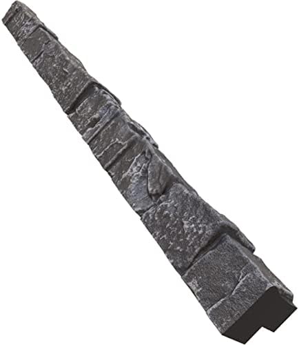 Universal Outside Corner for EverStone Faux Stone Siding Panels, Dark River - Image 5