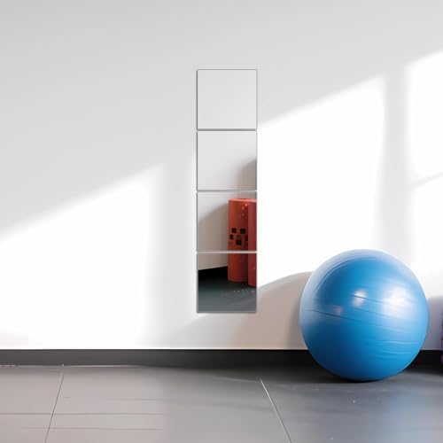 Glass Full Length Wall Mirror Tiles - Image 5