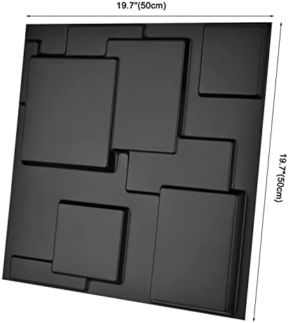 Art3d A10033BK 3D Wall Panels, 32 Square Feet - Image 4