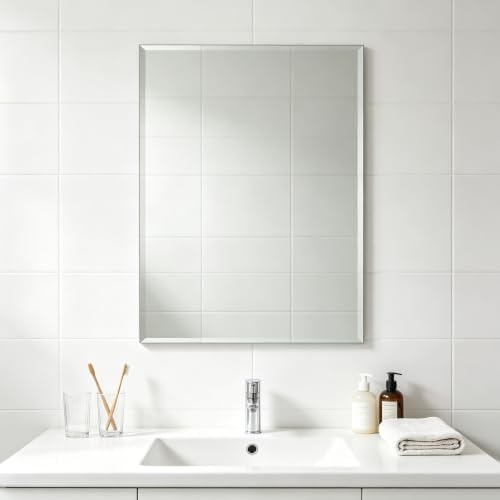 Frameless Mirror for Wall by Ruomeng
