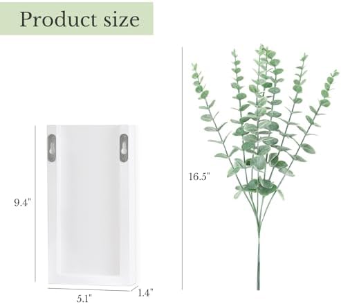 Dahey 2 PCS Wall Planter Vase - Image 3