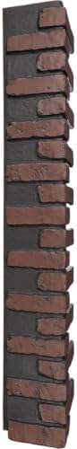 Outside Corner for EverStone Faux Classic Aged Brick Siding Panels, 8 1/2"W x - Image 2