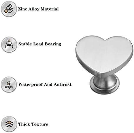 Heart Shaped Coat Hook, Decorative Wall Hook, Single Prong Robe Hook - Image 4