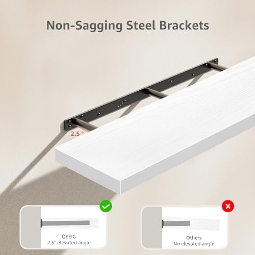 QEEIG Long Floating Shelves for Wall - Image 4