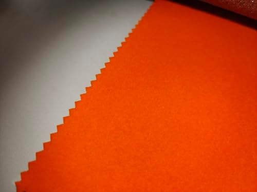 Orange Self Adhesive Soft Velvet Drawer Liner DIY Fabric Felt Liner - Image 2