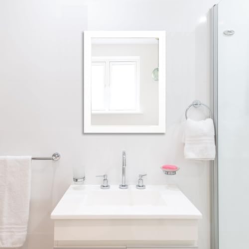 Rectangular Wall Mirror 20x16 Inch Bathroom Mirror - Image 2