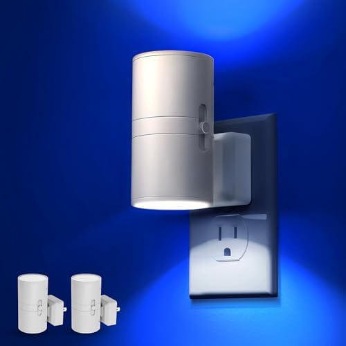 L LOHAS LED Night Light, Calm Blue Night Lights Plug into Wall, Light Sensor by LLOHASLED