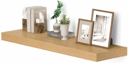 Vivelove Single Floating Shelves 36x10” Set of 1 by VIVELOVE