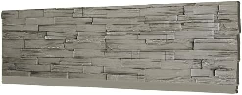 Faux Stone Wall Panels, 3D Artificial Rock Siding by Unknown