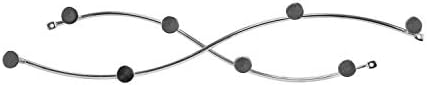 Spectrum Diversified Sweep Wall Hook Rack, 8 Hook Double Rack, Model:65270 - Image 6