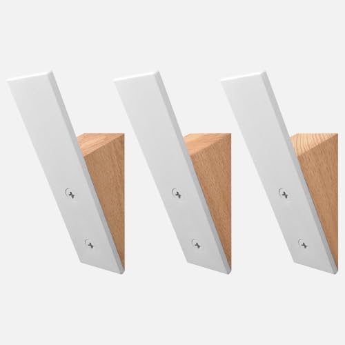 Homeforia Beachwood Coat Hooks, High-End Wood & Metal by Homeforia
