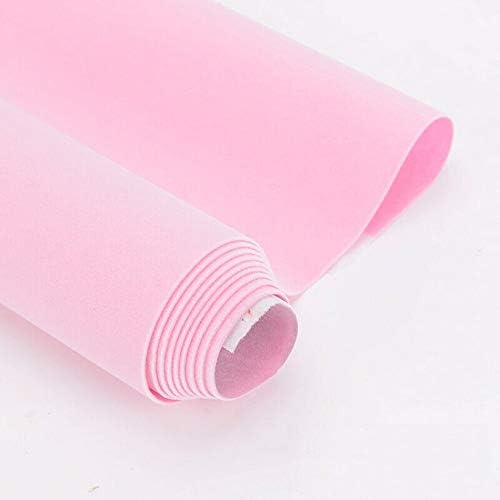 Taogift Self Adhesive Pink Velvet Flock Jewelry Drawer Liner Furniture Sticker by TAOGIFT