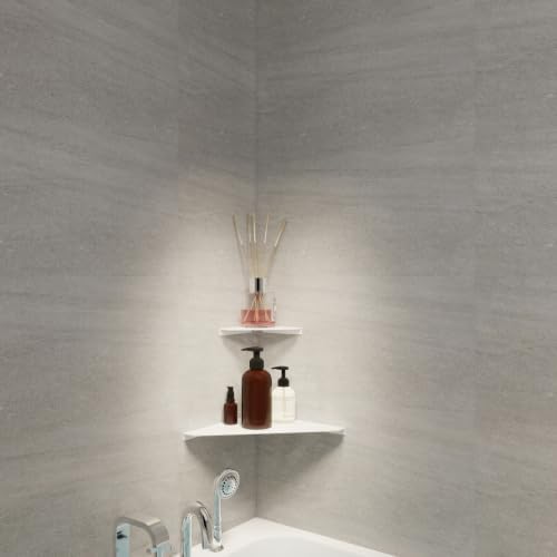 Corner Shelf, 3.0mm Aluminum Alloy Corner Shelf Wall Mounted, - Image 2