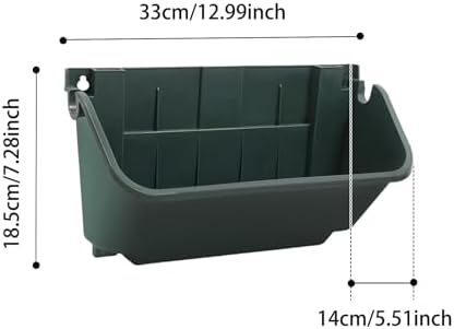 Vertical Wall Planter with 18 Pots, Hanging Garden Plant Flowerpot Holder - Image 2