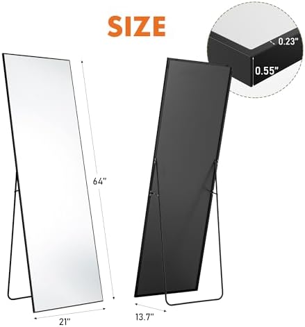 OLIXIS Mirror Full Length 20"x65" - Image 5
