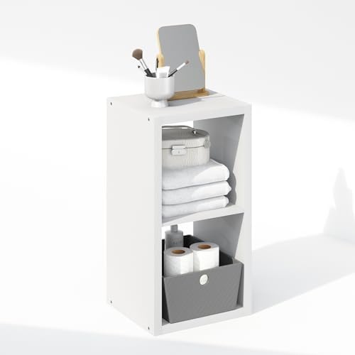 Furinno Cubic Extra Thick 2-Cube Closet Organizers and Storage - Image 5