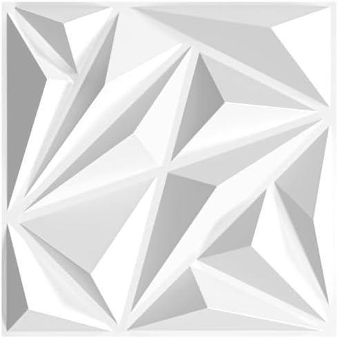 STICKGOO 3D Wall Panels Diamond, 33 Pack by STICKGOO