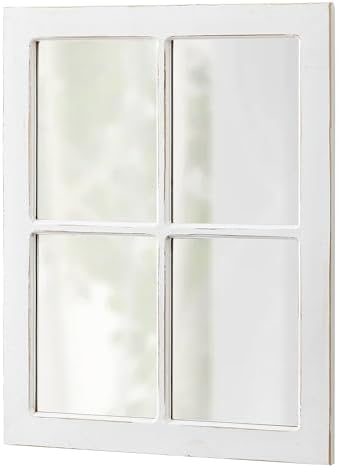 Rustic Window Mirrors for Wall Decor 18 X 23 Inch by Sintosin