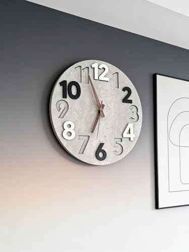 Nbdeal 12-inch Silent Wall Clock - Image 6