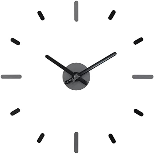Presentime Large Frameless DIY Wall Clock by Presentime