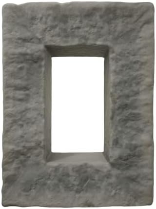 Universal Electrical Cover for EverStone Faux Stone Siding Panels, Harbor Mist by EkenaMillwork