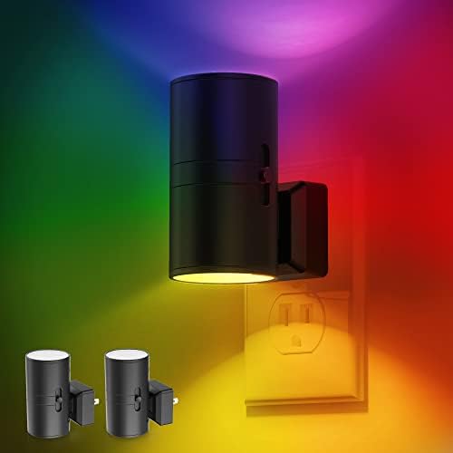 L LOHAS LED Night Light, Night Lights Plug into Wall, Color Changing by LLOHASLED