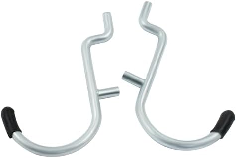 60Pcs Metal Pegboard J Hooks by LifCratms