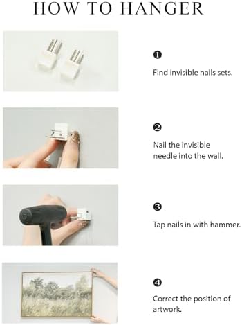 VIYYIEA Vintage Plant Large Framed Wall Art, 24x36 Inch Canvas Print Artwork - Image 6