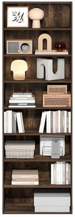 Furinno Basic Book Shelf, 8-Tier Bookcase - Image 5