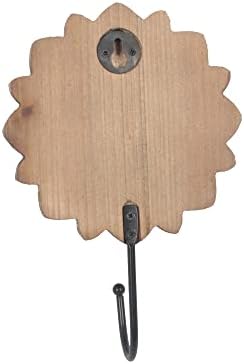 dwellington Flower Towel Hooks Decorative Hooks Hanger - Image 4
