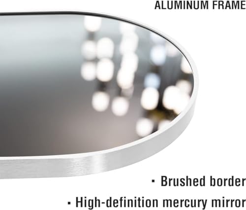 OGCAU 71"x30" Arched Full Length Mirror, Floor Full Body Mirror - Image 6