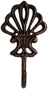 Wall Mounted Cast Iron Home Decor Single Hook by FantasHome
