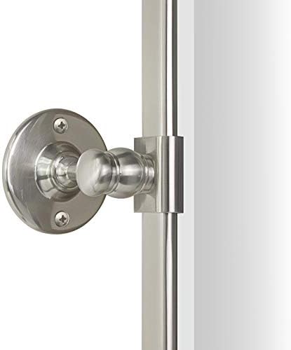 TEHOME Pivot Mirror Brushed Nickel Tilt Bathroom Vanity Mirror Brushed Nickel - Image 4