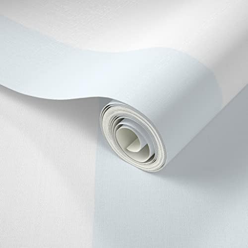 Spoonflower Stripe Soft Colors Peel and Stick Removable Wallpaper - Image 2