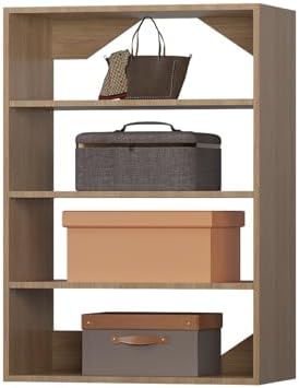 ROOMTEC 25.5" Shelf Short Tower Closet Unit, Modular Closet System by ROOMTEC