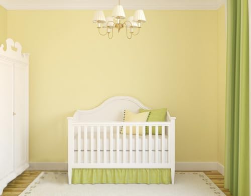 15.7"x394" Yellow Wallpaper Solid Color Yellow Contact Paper Removable - Image 5