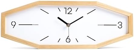 Wooden Retro Wall Clocks, 18 Inches Square Clocks Rectangular Wall Clock by Unknown