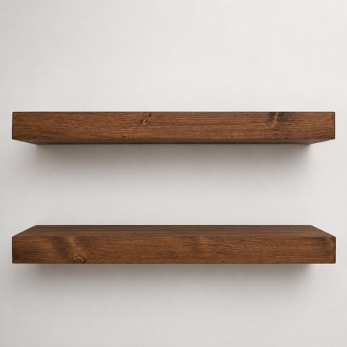 Urbandi Modern Floating Shelves 3 Inches Thick - Image 5