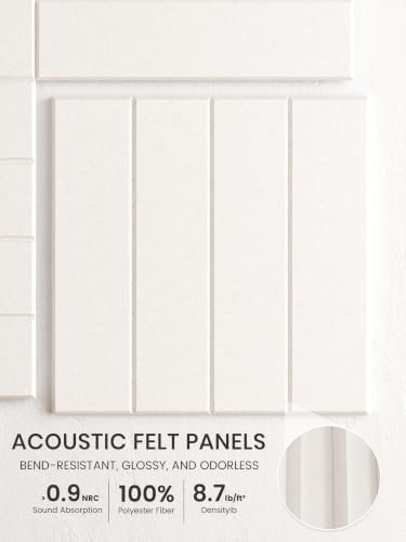 Bumusty 48" x 36" Large Cork Board Alternative, Milky White - Image 3
