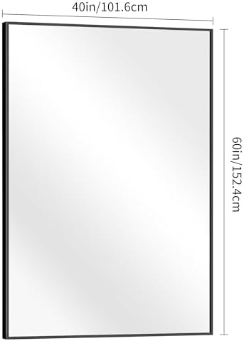 BONEWEI Bathroom Mirror, 60x40 inch Bathroom Mirrors - Image 7