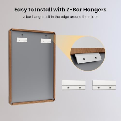 LOAAO 40X32 Inch Bathroom Mirror - Image 6