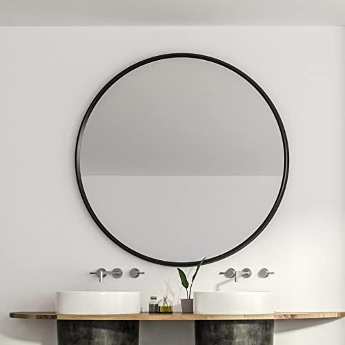 Itrue Round Metal Wall Mirror, 30 Inch - Image 3