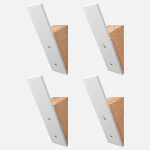 Homeforia Beachwood Coat Hooks, High-End Wood & Metal by Homeforia