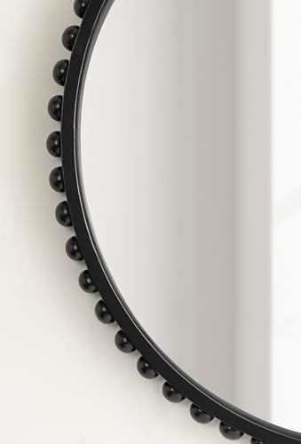 Kate and Laurel Beadbrook Round Wall Mirror - Image 6