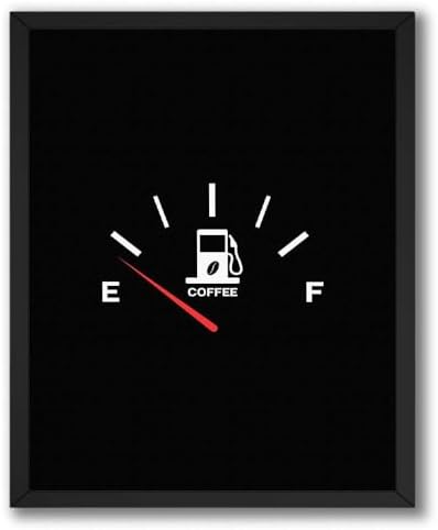 InkFlow Posters Coffee Gauge Canvas Poster by InkFlowPosters